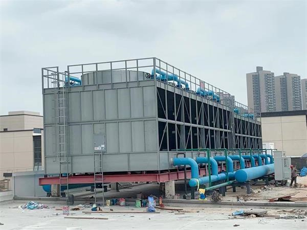 河南冷卻塔進出水溫差控制標準,冷卻塔進出水安裝圖