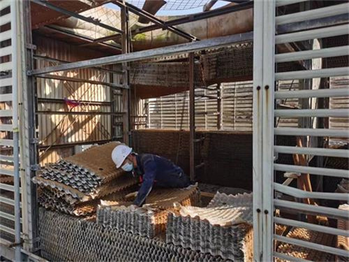 如何避免玻璃鋼冷卻塔的結冰(小玻璃鋼冷卻塔)