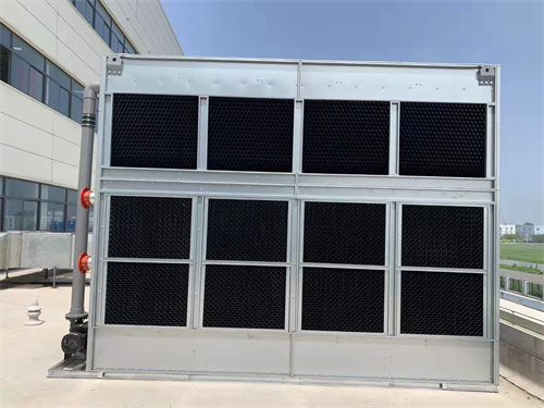 逆流冷卻塔設備如何使用？,逆流式冷卻塔原理圖