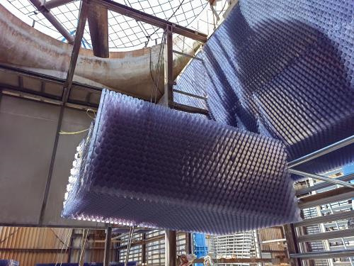 開式冷卻塔填料日常維護保養(開式冷卻塔工作原理示意圖)